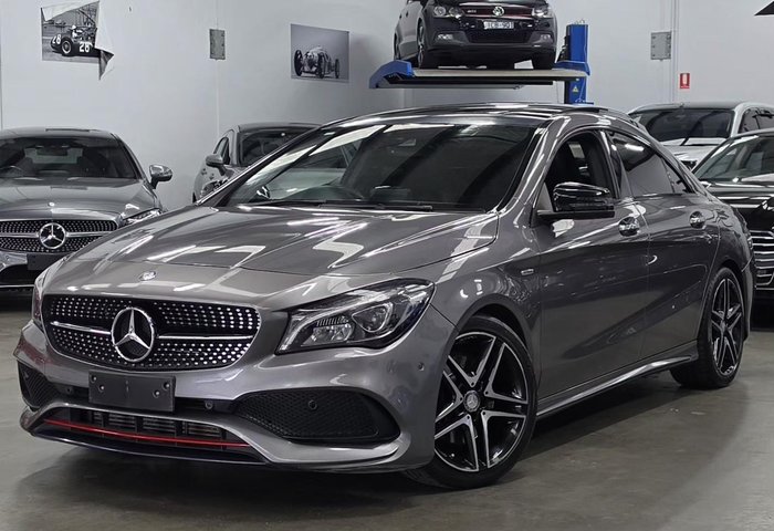 2017 Mercedes-Benz CLA-Class CLA250 Sport C117 Four Wheel Drive Mountain Grey