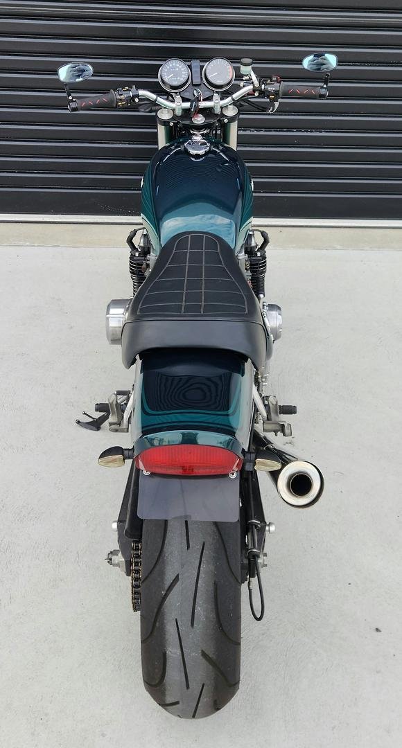 1976 Kawasaki Z900 Z Green