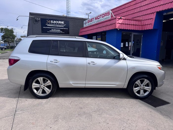 2008 Toyota Kluger KX-R GSU45R AWD Silver Pearl