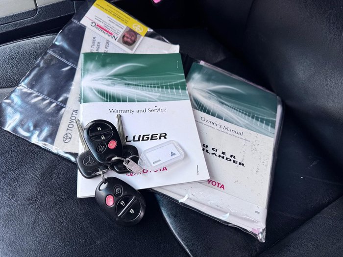 2008 Toyota Kluger KX-R GSU45R AWD Silver Pearl