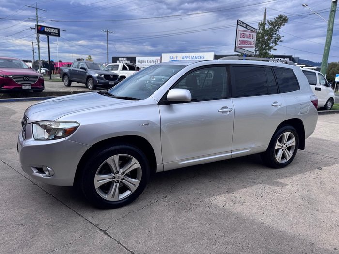 2008 Toyota Kluger KX-R GSU45R AWD Silver Pearl