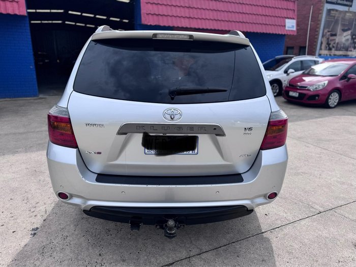 2008 Toyota Kluger KX-R GSU45R AWD Silver Pearl