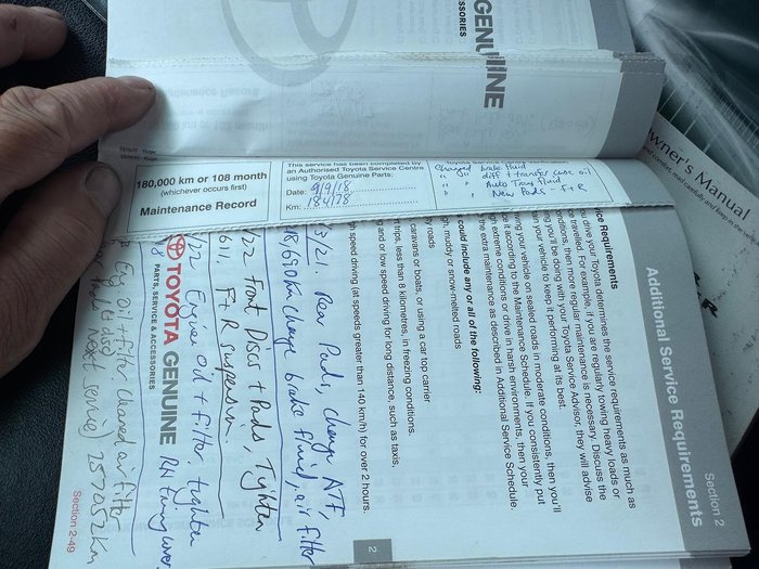 2008 Toyota Kluger KX-R GSU45R AWD Silver Pearl