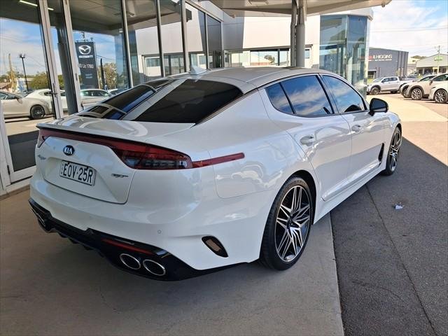 2021 Kia Stinger GT CK MY21 Snow White Pearl