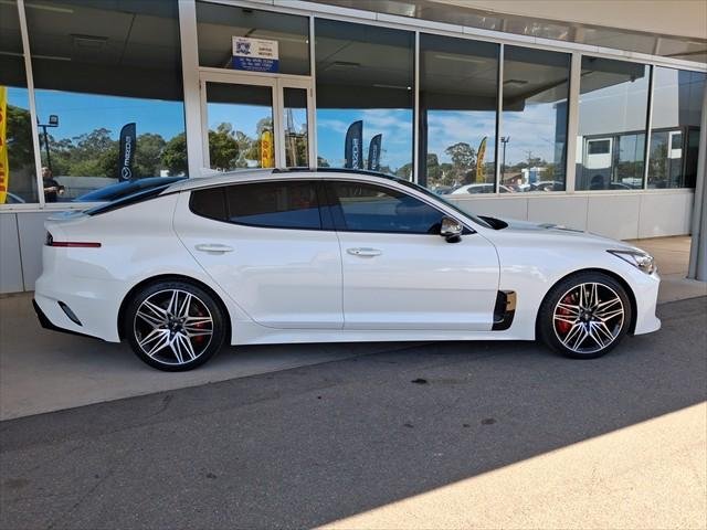 2021 Kia Stinger GT CK MY21 Snow White Pearl