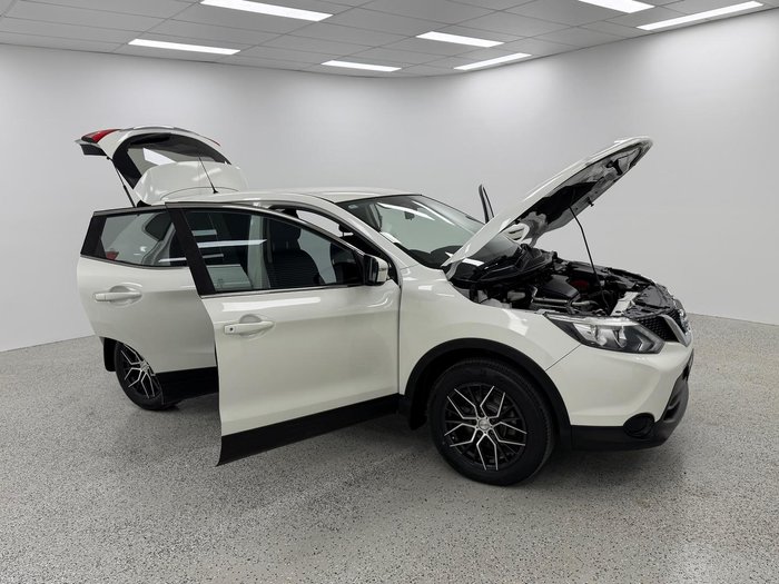 2017 Nissan QASHQAI ST J11 Series 2 Ivory Pearl