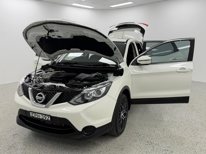 2017 Nissan QASHQAI ST J11 Series 2 Ivory Pearl
