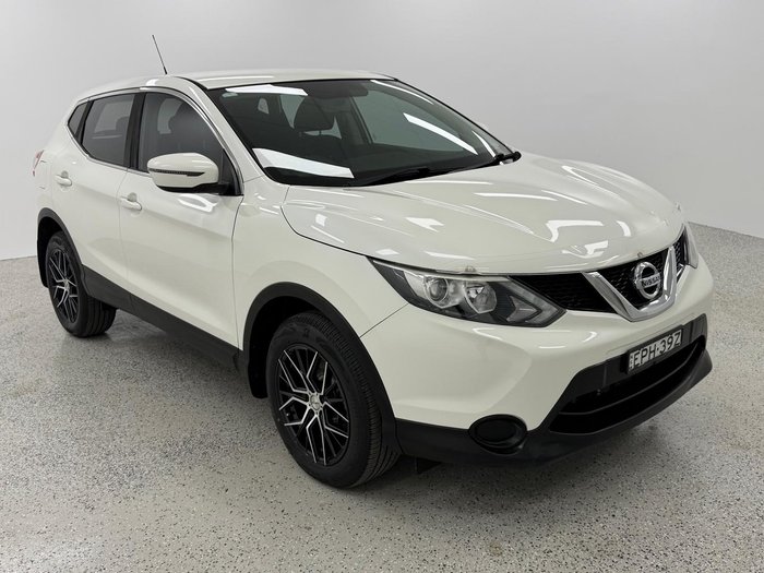 2017 Nissan QASHQAI ST J11 Series 2 Ivory Pearl