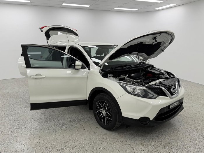 2017 Nissan QASHQAI ST J11 Series 2 Ivory Pearl