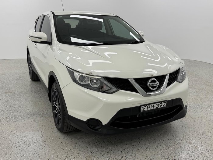 2017 Nissan QASHQAI ST J11 Series 2 Ivory Pearl