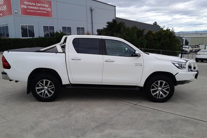 2019 Toyota Hilux SR5 GUN126R 4X4 Dual Range Glacier White