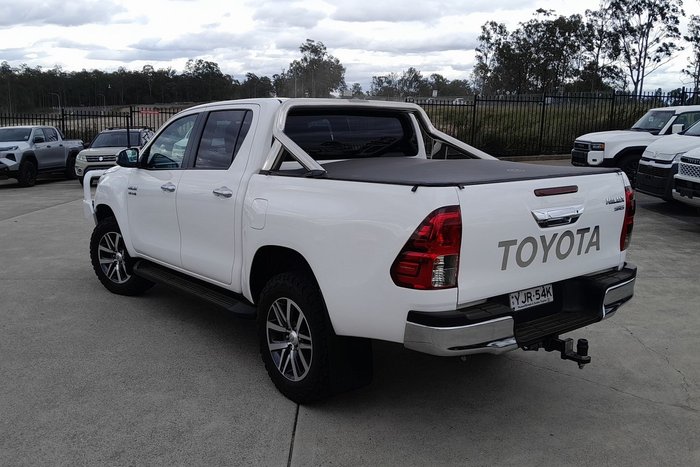 2019 Toyota Hilux SR5 GUN126R 4X4 Dual Range Glacier White