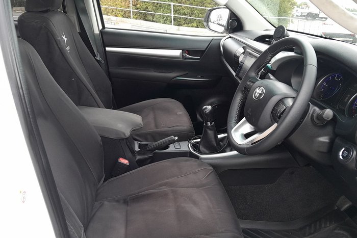 2019 Toyota Hilux SR5 GUN126R 4X4 Dual Range Glacier White