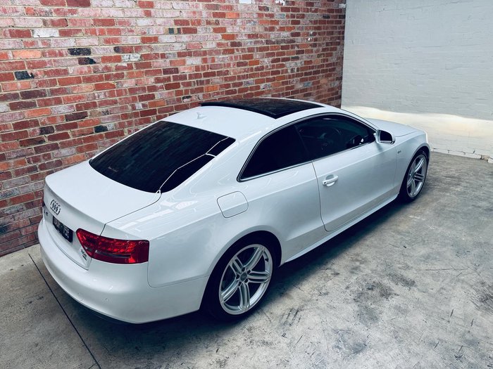 2012 Audi A5 8T MY12 Four Wheel Drive White