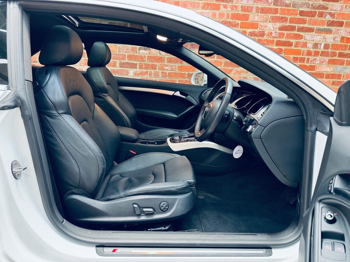 2012 Audi A5 8T MY12 Four Wheel Drive White