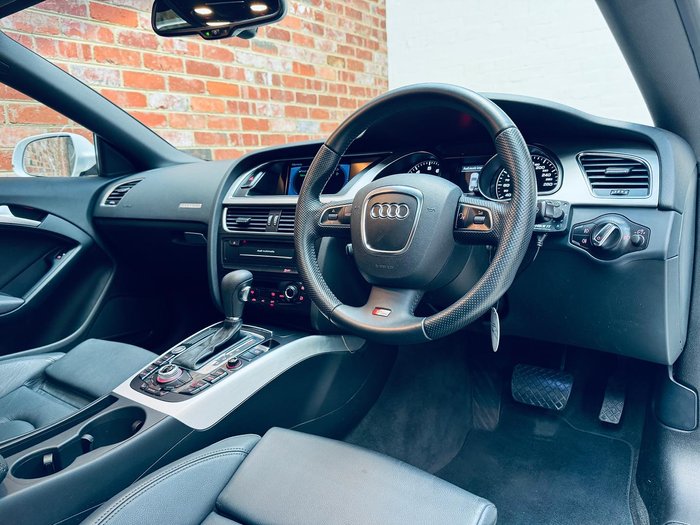 2012 Audi A5 8T MY12 Four Wheel Drive White