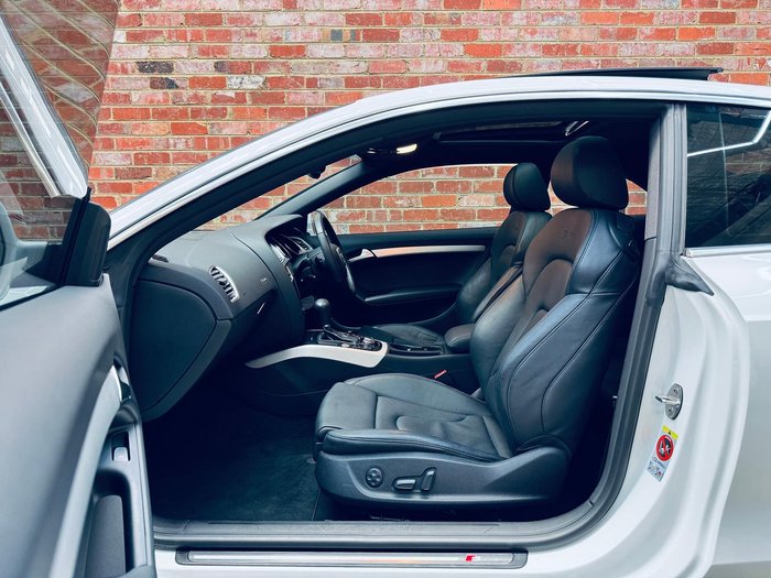 2012 Audi A5 8T MY12 Four Wheel Drive White