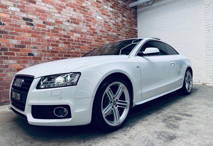 2012 Audi A5 8T MY12 Four Wheel Drive White