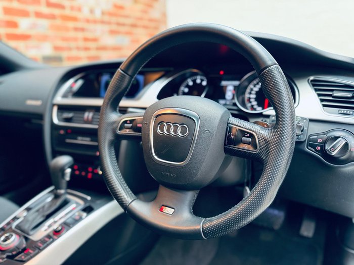 2012 Audi A5 8T MY12 Four Wheel Drive White