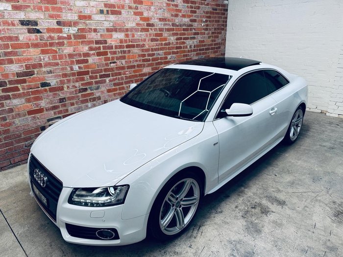 2012 Audi A5 8T MY12 Four Wheel Drive White
