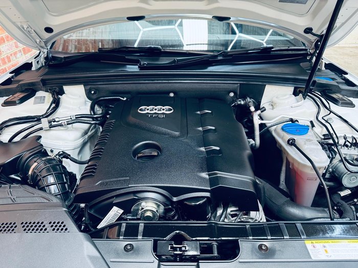 2012 Audi A5 8T MY12 Four Wheel Drive White