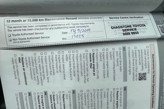 2018 Toyota Corolla SX