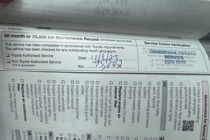 2018 Toyota Corolla SX