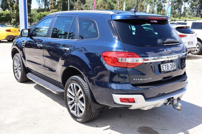2020 Ford Everest Titanium UA II MY20.25 4X4 Dual Range Deep Crystal Blue