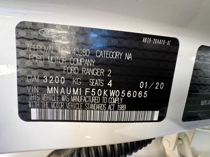 2019 Ford Ranger XL