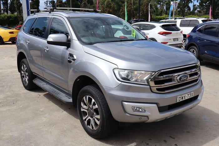 2018 Ford Everest Trend UA MY18 4X4 Dual Range Aluminium