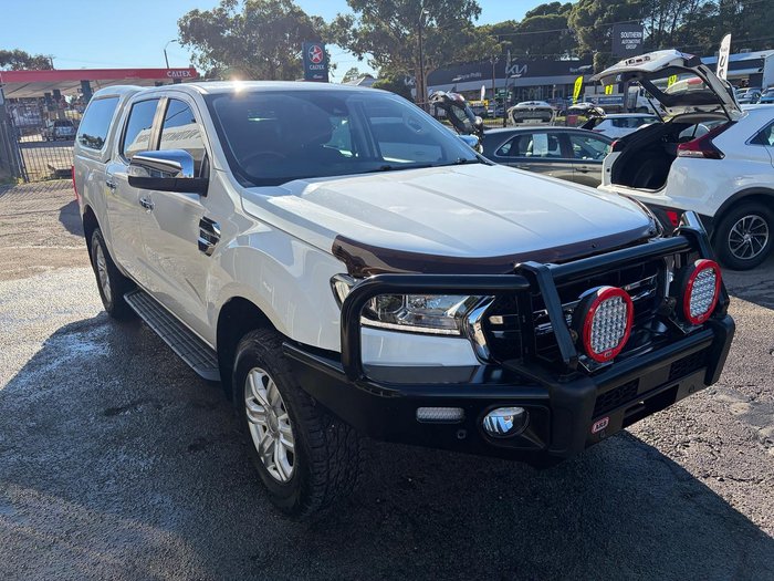 2020 Ford Ranger XLT PX MkIII MY20.75 4X4 Dual Range Arctic White
