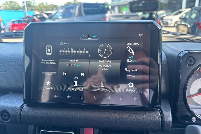 2025 Suzuki Jimny GLX GJ 4X4 Dual Range White (26U)