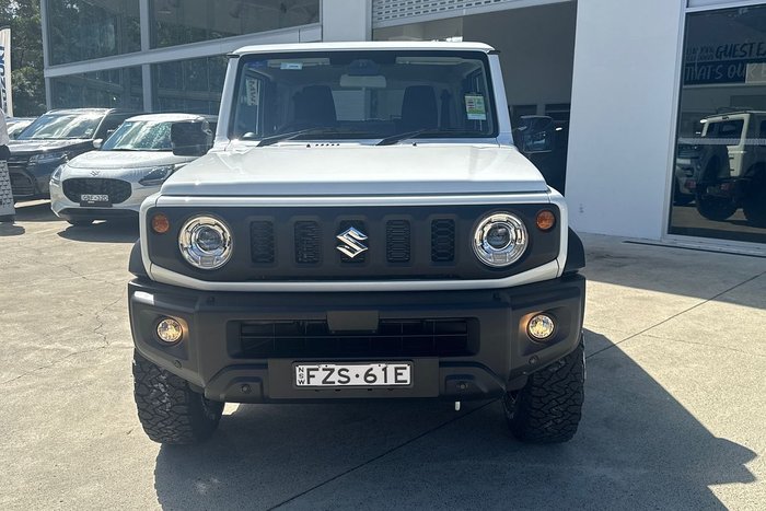 2025 Suzuki Jimny GLX GJ 4X4 Dual Range White (26U)