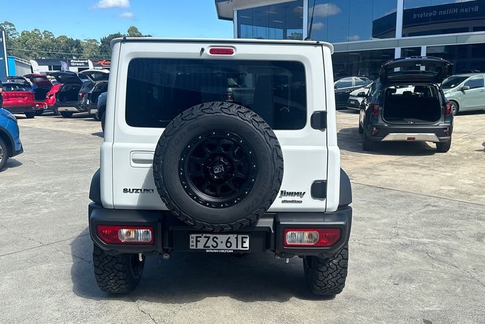 2025 Suzuki Jimny GLX GJ 4X4 Dual Range White (26U)