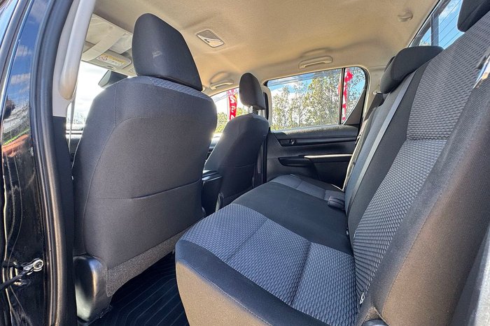 2023 Toyota Hilux Workmate GUN125R 4X4 Dual Range Eclipse Black