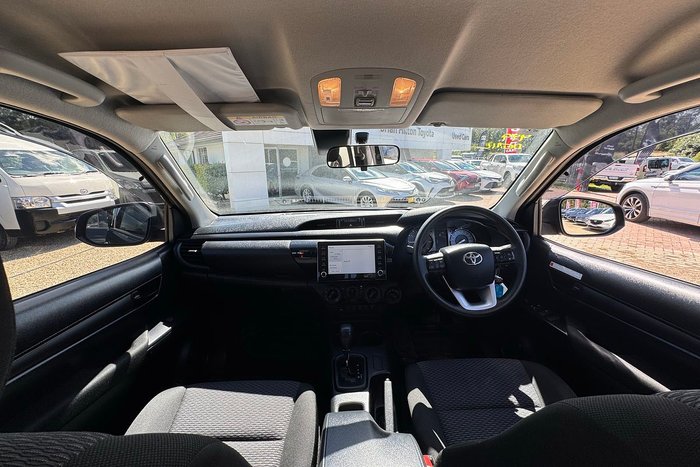 2023 Toyota Hilux Workmate GUN125R 4X4 Dual Range Eclipse Black