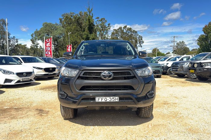 2023 Toyota Hilux Workmate GUN125R 4X4 Dual Range Eclipse Black