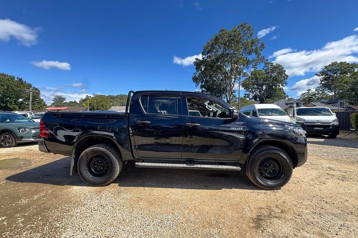 2023 Toyota Hilux Workmate GUN125R 4X4 Dual Range Eclipse Black