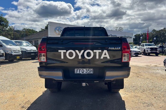 2023 Toyota Hilux Workmate GUN125R 4X4 Dual Range Eclipse Black