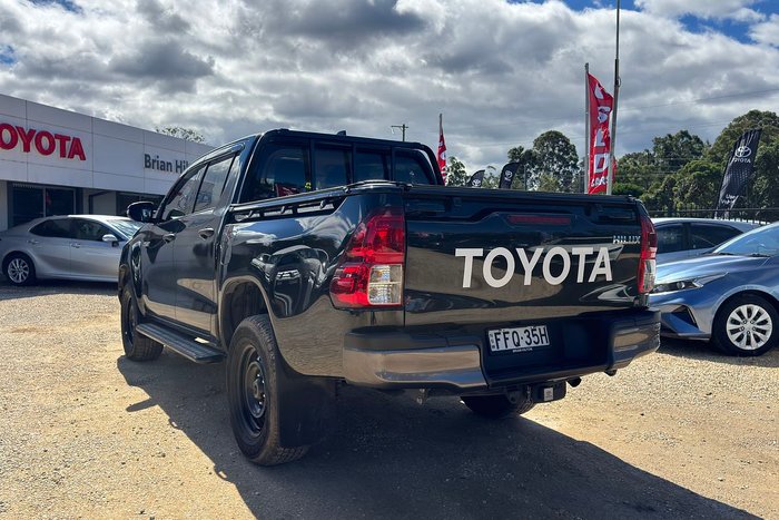 2023 Toyota Hilux Workmate GUN125R 4X4 Dual Range Eclipse Black