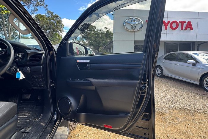2023 Toyota Hilux Workmate GUN125R 4X4 Dual Range Eclipse Black