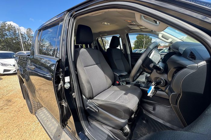 2023 Toyota Hilux Workmate GUN125R 4X4 Dual Range Eclipse Black