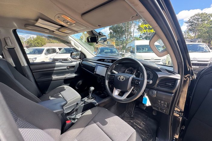 2023 Toyota Hilux Workmate GUN125R 4X4 Dual Range Eclipse Black