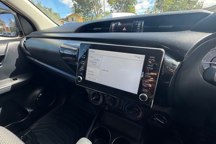 2023 Toyota Hilux Workmate GUN125R 4X4 Dual Range Eclipse Black