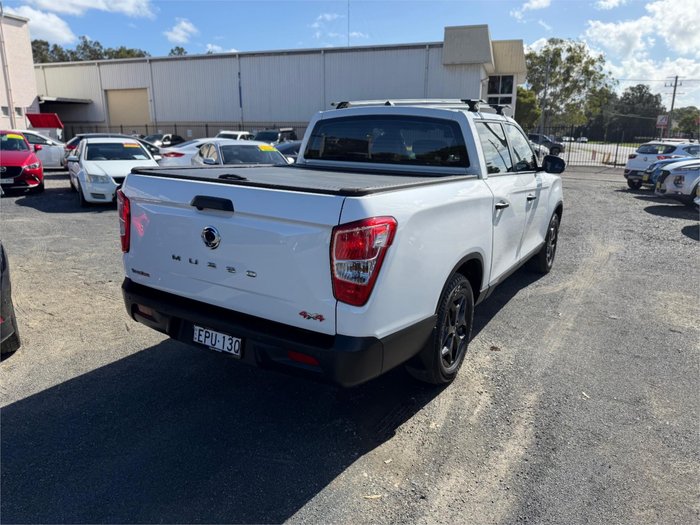 2021 SSANGYONG MUSSO ELX Q200S MY20.5 WHITE
