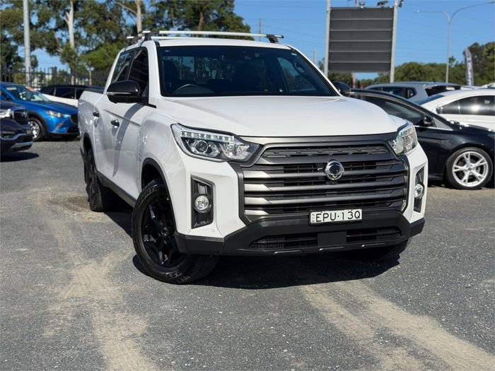 2021 SSANGYONG MUSSO ELX Q200S MY20.5 WHITE