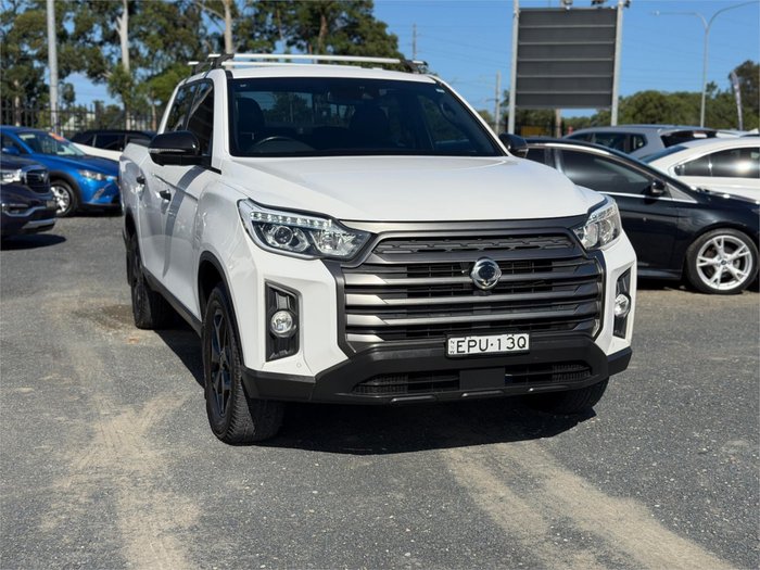 2021 SSANGYONG MUSSO ELX Q200S MY20.5 WHITE