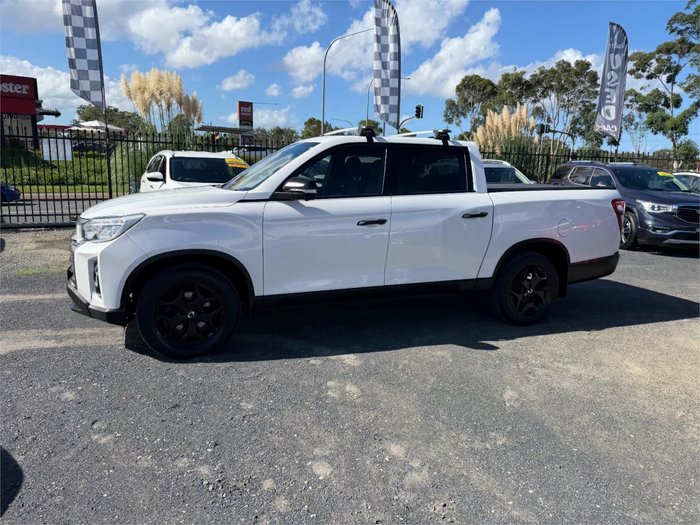 2021 SSANGYONG MUSSO ELX Q200S MY20.5 WHITE