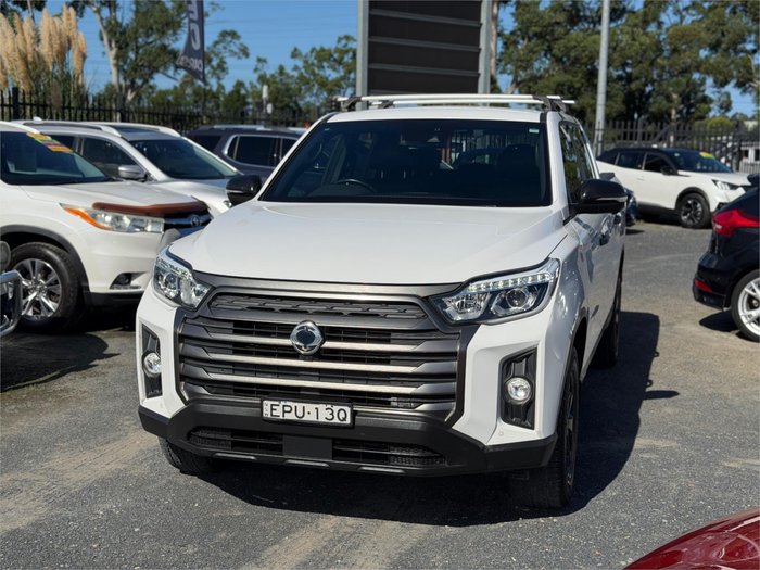 2021 SSANGYONG MUSSO ELX Q200S MY20.5 WHITE