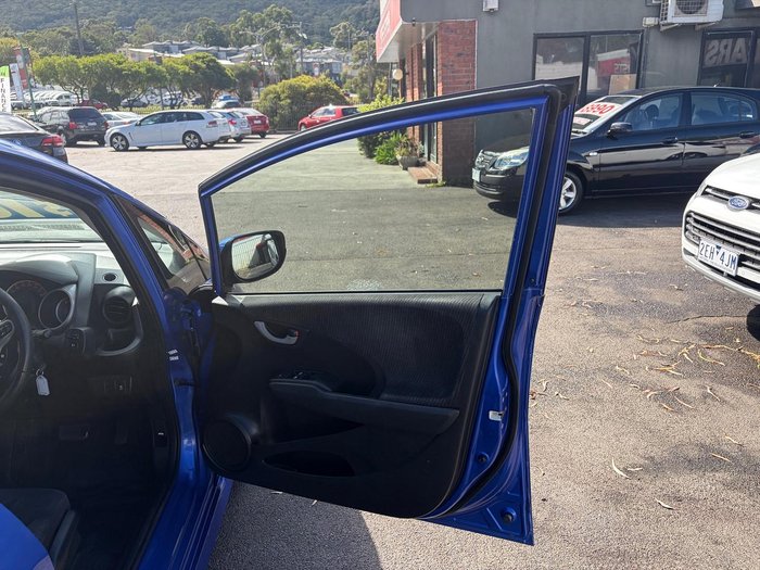 2012 Honda Jazz Vibe-S GE MY12 Azure Blue